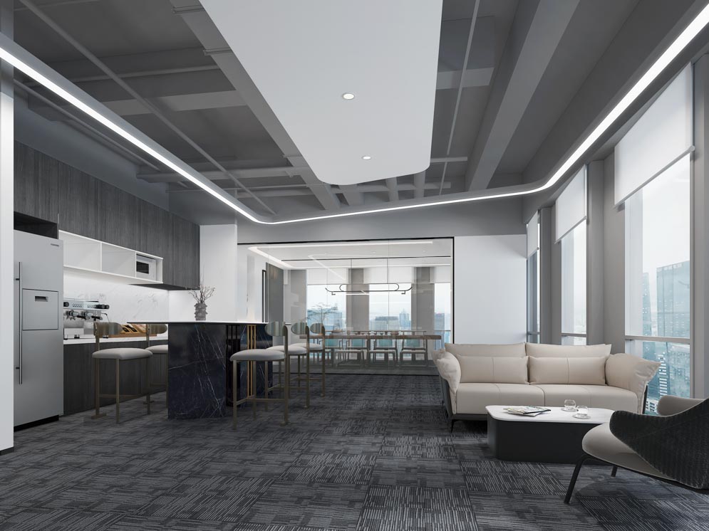 現(xiàn)代簡約工業(yè)風(fēng)格辦公室設(shè)計(jì)｜創(chuàng)造舒適、時(shí)尚和高效的工作環(huán)境-深圳文豐裝飾